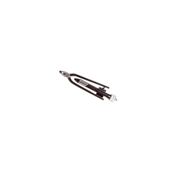 Pince à freiner
- tourne à gauche
- finition dentelee
- mors incline a 30°
- avec coupe latérale
- permet une rotation precise et ultra rapide
- concu pour des fils jusqu'a 1mm - bout etroit pour mobilite optimale
- bruni
- acier spécialement concu pour l'outillage