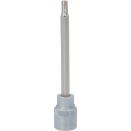 RIBE®
Carré d'entraînement intérieur selon DIN 3120 / ISO 1174 avec encoche pour verrouillage par bille
Version longue
avec embout tournevis nickelé serti
Pour une utilisation manuelle