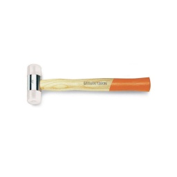 Maillet à embouts nylon. manche en bois
- embouts mi-durs: 75 shore
- résistant a l'huile et a l'usure
- particulierement adapte pour travailler toles et métaux