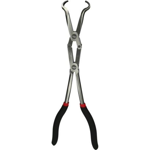Pince pour anti-parasites de bougies double articulation Ø 190 mm longue