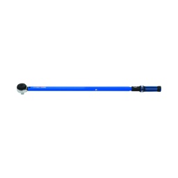Clé dynamométrique 3/4 de 100 a 550 nm - précision +- 3% - déclenchement sensitif et auditif - utilisation dans les ambiances bruyantes et/ou sans visibilite - réglage et verrouillage du couple a l'extremite de la cle - verrier de réglage extremement precis - cliquet 48 dents (angle de reprise très faible) - pour pas à gauche et pas à droite - long: 690mm infos s.a.v garantie moin d'un an : garantie complète plus d'un an : si la réparation necessite un recalibrage. il vous sera facture 59.8eur ttc (tarif 2012)