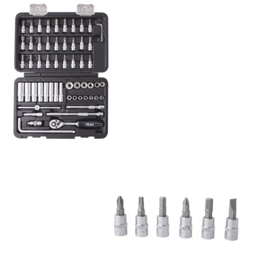 Composition coffret 1/4 (59pcs)