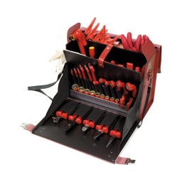 Sacoche d'outils d'électricien isolée 1000v - 36 pcs