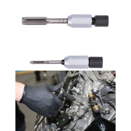 Pilote de taraud et d'alésoir conçu pour être utilisé avec des douilles à carré de 3/8". L'utilisation de collets réglables à paroi interne étagée dans un mandrin facile à serrer permet d'utiliser la 8029 sur des tarauds aussi petits que M4 et jusqu'à M14.
Douille de type mandrin à taraud et à carré de 3/8"
Réglable pour s’adapter à des tarauds de M4 à M14 (et tailles impériales équivalentes)
Également idéal pour les extracteurs d'alésoirs et de vis avec des queues carrées de 5 mm à 8 mm sur plats.
La conception des collets étagés permet de couvrir une plus grande variété de queues carrées.