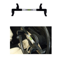 Ce niveau de volant à ressort est conçu pour se fixer sur le volant avant de vérifier la géométrie ou le parallélisme des roues avant. Idéal pour une utilisation après avoir effectué une réparation ou un réglage de la direction ou de la suspension avant pour garantir que le volant est bien centré.

Pour garantir la mise à niveau du volant pendant l'alignement des roues avant.
Muni d'un ressort, ce qui permet un centrage et une retenue automatiques.
Convient pour les volants d'un diamètre intérieur compris entre 170 et 250 mm et entre 280 et 340 mm.
Comporte un niveau à bulle pour indiquer la position horizontale.
Utile pour ADAS et autres systèmes modernes d'assistance à la conduite. Idéal pour les ateliers de carrosserie, les garages et les centres d'installation de pneus.