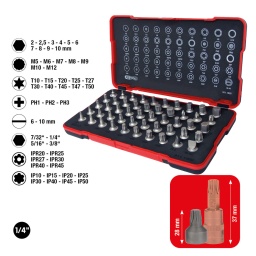 Carré d'entraînement intérieur selon DIN 3120 / ISO 1174 avec encoche pour verrouillage par bille
Très maniable et compact
forme très plate pour les endroits difficiles d'accès
Pour une utilisation manuelle
Finition satinée
Chrome Vanadium
Dans son coffret robuste en matière plastique