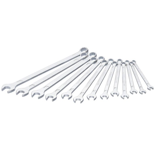 Jeu de 13 cle mixte extra-longue fine