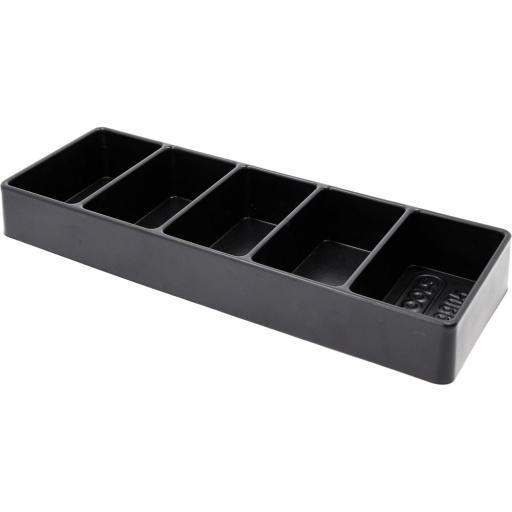 Insert en plastique pour rangement 5&nbsp;compartiments