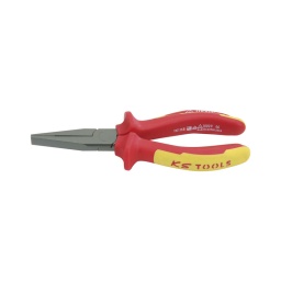 Pince à bec plat isolée 1000 volts 150mm 
- acier bruni haute résistance
- poignée ergonomique bicomposant isolée 1000volts
- longueur 150mm 