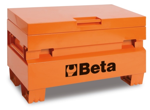 Coffre porte-outils de chantier, en tôle