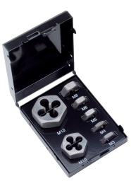 Coffret de Filières hexagonales P.V.99 HSS-G M 3 - 12