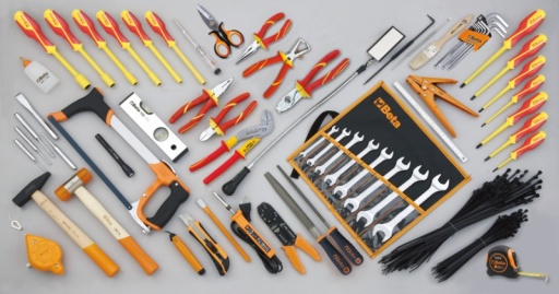 Composition de 64 outils Beta tools electricien