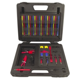 Kit connecteurs pour outils de mesures électriques. Permet de respecter les préconisations constructeurs, car n'endommage pas les faisceaux, surtout sur les réseaux multiplexés ou le piquage sur le fil est à proscrire. Compatible instruments diag, Multimètres, oscilloscopes, etc.
Permet de respecter les préconisations constructeurs, car n'endommage pas les faisceaux, surtout sur les réseaux multiplexés ou le piquage sur le fil est à proscrire.






Compatible instruments diag, multimètres, oscilloscopes, etc
À PROPOS DE LA MARQUE CLAS
Notre Marque CLAS « Garage Solutions » basée en Savoie (France), a été créée en 1996. Nous sommes depuis toujours un acteur innovant de l’équipement et de l’outillage technique pour véhicules légers, utilitaires et poids lourds. Aujourd’hui, nous évoluons vers un écosystème offrant des solutions globales, bénéfique pour l’ensemble de nos partenaires. Nous nous adaptons à vos besoins et budgets, en étant toujours plus simple et réactif avec des hommes et des femmes experts, passionnés, au cœur d’une digitalisation à votre service. Consolidant notre leadership en France, nous accélérons notre expansion afin de devenir un acteur clef à l’international. 