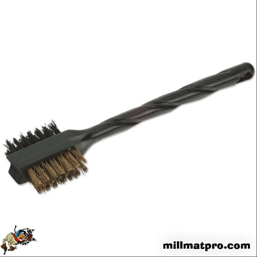 Brosse en nylon et laiton