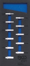 Exécution Pro Torque®, profondeavec cannelureÉtendue de la livraisonClé à douille, carré 6,3 mm (1/4") : 3/16" - 7/32" - 1/4" - 9/32" - 5/16" - 11/32 - 3/8" - 13/32" - 7/16" - 15/32" - 1/2"