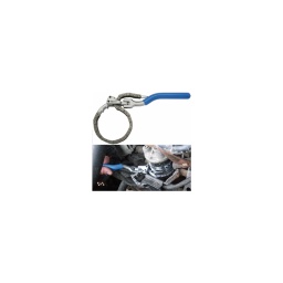 Clé à chaine pour filtre à huile 165mm 

- guide extralourd
- chaine double