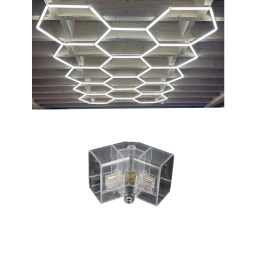 Connexion en V pour LED hexagone