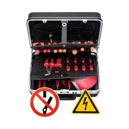 Coffret d'outils isolées pour véhicules électriques et hybrides. 45 pcs