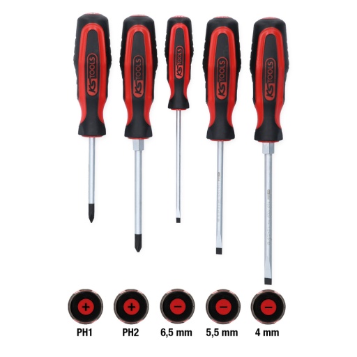 Jeu de tournevis ERGOTORQUEplus 5 pcs
