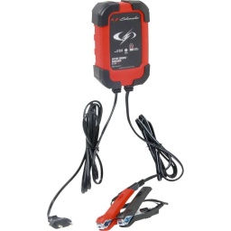 Chargeur de batterie automatique 6/12V 1A SPI 1
Pour la plupart des types de batteries (AGM, Gel, Calcium/ Wet, Start & Stop).

Automatique.
Maintien de charge.
Détection automatique de voltage.
Indicateur de charge LED.
Protection contre l’inversion de polarité.
Idéal pour batteries de moto, petit tracteur, scooter, voiture historique.
IP54.
Livré avec câbles de connexion, pince, œillets, et crochet.

Fréquence
50Kz
Alimentation
230V
Ampérage
1A
Capacité batterie
12Ah
Tension de sortie
6/12V
Courant de charge
1A
Indice de protection
54
Modèle
SPI 1
Dimensions
145x90x45mm
Poids article
0,6KG