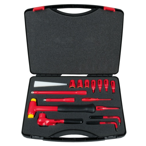 Coffret de douilles isolées 3/8'' 16 pcs