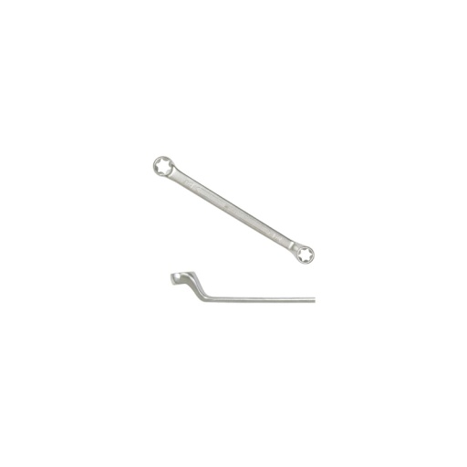 Clé polygonale torx contre coudée e16xe22 vanadium