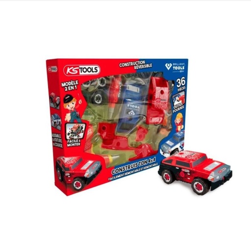Kit de construction voiture 4x4 pour enfant , 40pcs