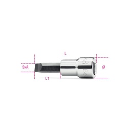 Douille 3/8 tournevis pour vis à fente
- 6.5x1.2mm - long: 54mm - qualité premium beta depuis 1939