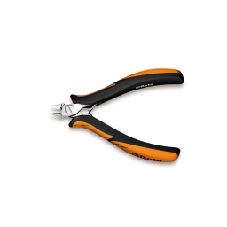 Pince coupante diagonale de précision coupe axiale 
- branches gainées confort bi-matières
- longueur: 125mm - qualité premium beta depuis 1939