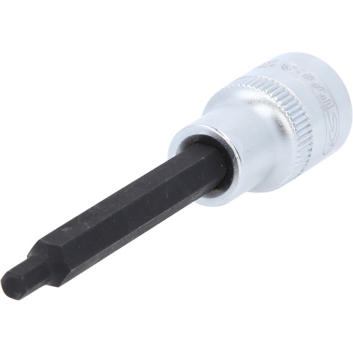 Douille tournevis 1/2'' à 6 pans creux moyenne 5 mm