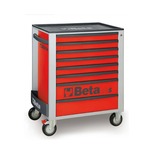 Servante d'atelier 8 tiroirs 800kg beta rouge