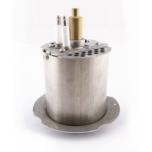 Tête de flamme avec bloc électrodes pour chauffage Antares 30