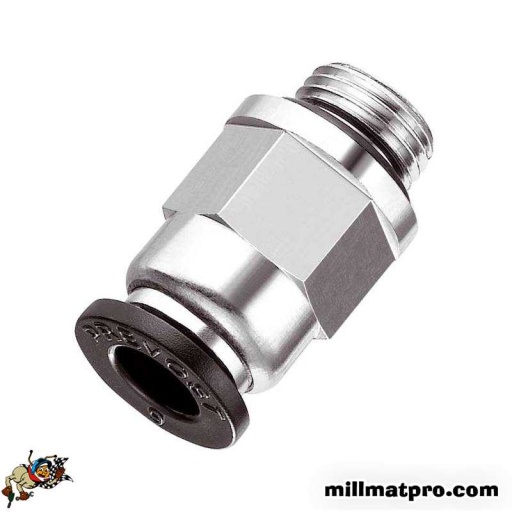 10 raccords 8mm g1/4 instantané droit mâle cylindrique