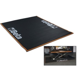 Tapis d’atelier Dimensions : 300x160 cm
- Particulièrement indiqué pour l'utilisation sous les ponts élévateurs moto
- Protège le sol contre les fuites d’huile et d’essence et respecte l’environnement
- Facile à nettoyer, en caoutchouc et antidérapant