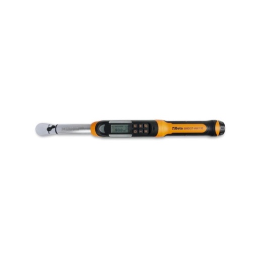 Clé dynamométrique électronique 1/4 couple/angle avec transmission de données sans fil 6-30Nm