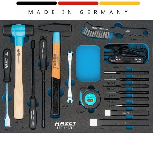 Module marteau outil de frappe 17 pièces Hazet