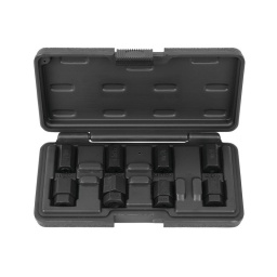 Jeu d'outils d'extraction et d'insertion de douilles
- pour visser et devisser les goujons
- entraînement sw 17 et 19
- coffret de rangement
composition :
2 douilles m10 x 1.5
2 douilles m10 x 1.25
2 douilles mm x 1.25
2 douilles mm x 1.0
douille de montage m10 x 1.5
douille de montage m10 x 1.25
douille de montage mm x 1.25
douille de montage mm x 1.0
