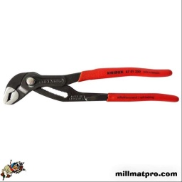 R&eacute;glage &agrave; m&ecirc;me la pi&egrave;ce par simple pression du bouton : pas de glissement inopin&eacute; de la charni&egrave;re
- R&eacute;glage pr&eacute;cis pour un ajustage parfait &agrave; diff&eacute;rentes tailles de pi&egrave;ces
- Poign&eacute;e ergonomique
- Pinces autobloquantes sur tubes et &eacute;crous
- Int&eacute;rieur des m&acirc;choires &agrave; dents sp&eacute;cialement tremp&eacute;e d'une duret&eacute; d'environ 61 HRC
Les plus: r&eacute;glage de pr&eacute;cision par simple pression du bouton

Capacit&eacute; de serrage sur tubes: 50mm
Positions de r&eacute;glage: 25
Longueur: 250mm