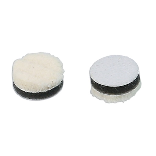 Jeu de tampons de polissage en laine 2 pièces
