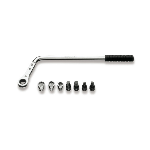 Kit clé coudée à cliquet