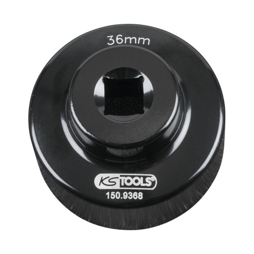 Cloche pour filtre à huile 36mm 6 cannelures