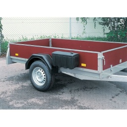 Un rangement efficace et sur.
Fermeture à clé. Etanche. Jusqu'à 20 kg de charge.
Plusieurs possibilités de montage: sur le côté, devant ou dans la remorque.
Caractéristiques: Ouverture latérale 
Dimensions haut x long x prof: 272 x 515 x 225mm
Poids: 3,5kg