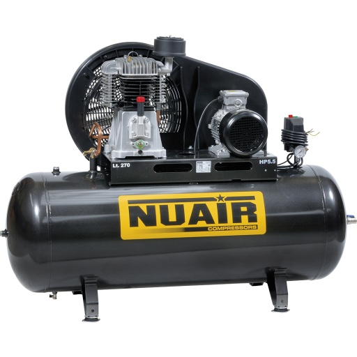 Compresseur à piston 5,5 CV 270 litres cylindres fonte NB5