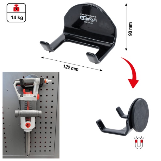 Support magnétique pour visseuse à percussion