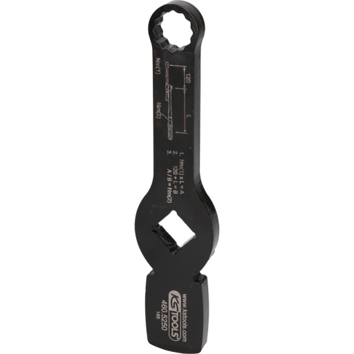 Clé à frapper 3/4" 12 pans pour cardan MAN, 19 mm