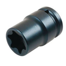 Douille spéciale à carré de 3/4" MB30 x 50 mmpour boulons de châssis sur véhicules commerciaux Mercedes-Benz. Dimensions : Douille à impact (longue) MB30 x 60 mm. Particulièrement utile lors de la dépose ou de l'entretien des composants de sellette d'attelage. En chrome-molybdène à fini phosphate noir.  