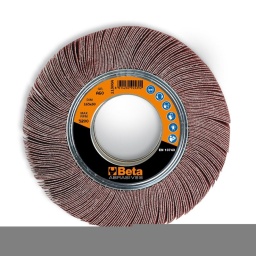 Roue à lamelle avec alésage 165x50 11300A grain 80
Les roues à lamelles sur bride sont des produits aptes à l’usinage de bords, contours et surfaces irréguliers grâce à la grande  flexibilité des lamelles. 
Elles sont disponibles avec une toile en corindon de granulométrie de 40 à 220, des diamètres de 165 à 300 mm et une largeur de 30 ou 50 mm.
La version avec lamelles découpées est étudiée pour offrir une  finition plus  fine à pression égale.
Lot de 2