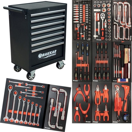 Servante complète Drakkar 11 modules outills garantie totale