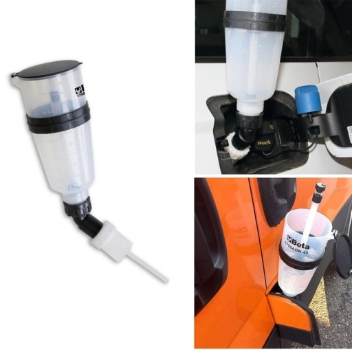 Entonnoir avec accouplement à 45° et anti-retour pour AdBlue®