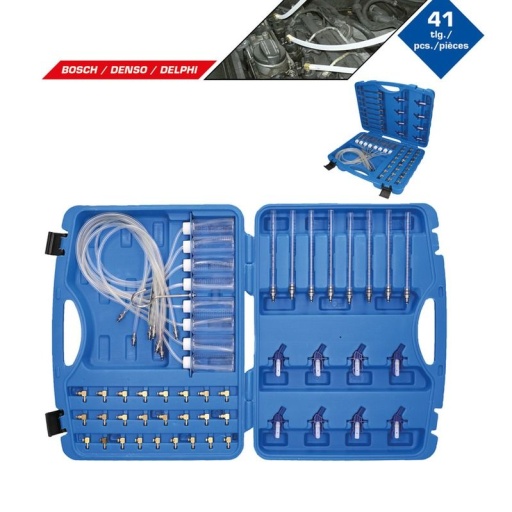 Coffret de test Common Rail avec 42 adaptateurs